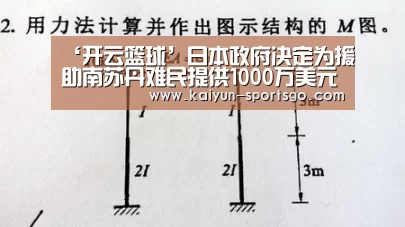 ‘开云篮球’日本政府决定为援助南苏丹难民提供1000万美元(图1) 开云篮球