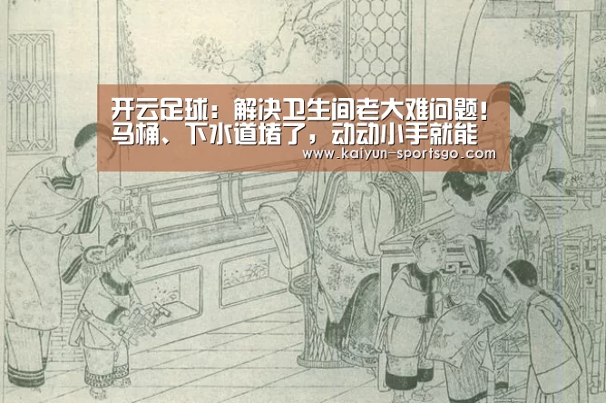 开云足球:解决卫生间老大难问题!马桶、下水道堵了,动动小手就能通!(图1) 开云赛事